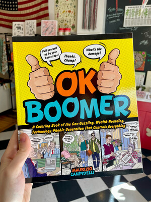 OK Boomer Coloring Book