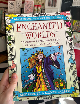 Enchanted Worlds Coloring Book