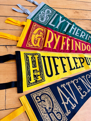 Wizard House Pennants (You've Got Options!)