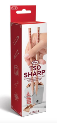 Tso Sharp Pencil and Sharpener Set