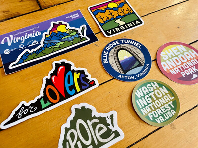 Virginia Stickers (You've Got Options!)