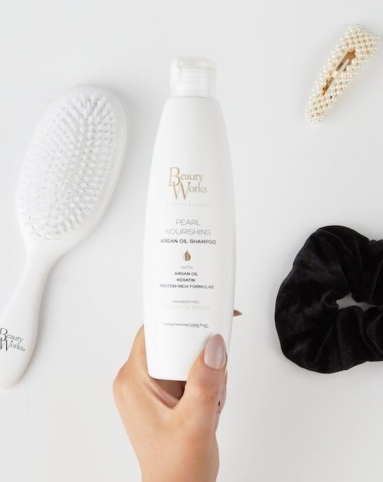 BEAUTY WORKS PEARL NOURISHING ARGAN OIL SHAMPOO 250ML