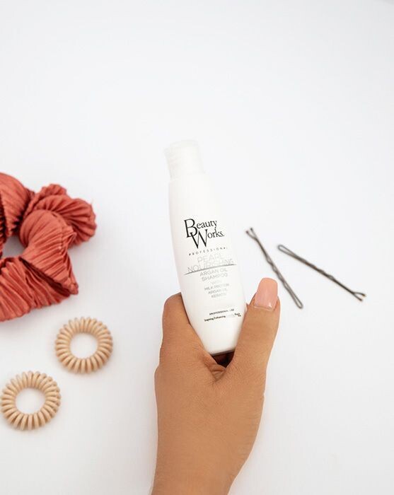 BEAUTY WORKS PEARL NOURISHING ARGAN OIL SHAMPOO 50ML