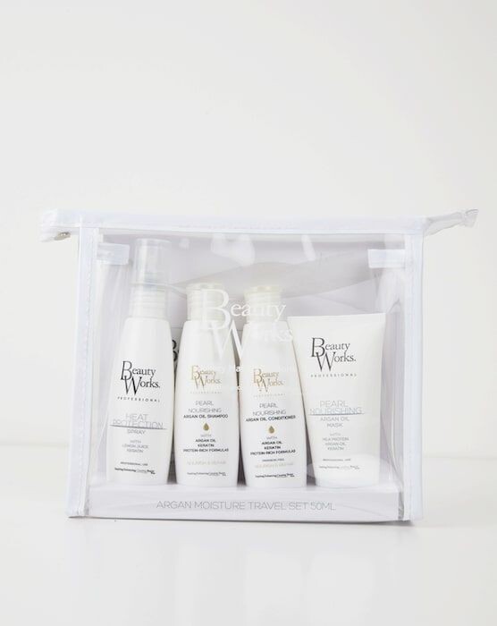 BEAUTY WORKS TRAVEL SET - ARGAN MOISTURE REPAIR 50ML