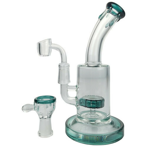 UPRIGHT GLASS WATER PIPE