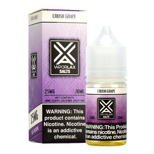 VAPORLAX SALTS CRUSH GRAPE