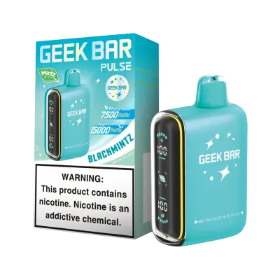 5% GEEK BAR PULSE 15K BLACKMINTZ