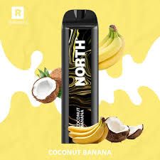 5% NORTH 5K PUFFS COCONUT BANANA