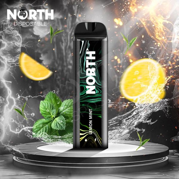 5% NORTH 5K PUFFS LEMON MINT