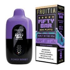 5% FIFTY BAR 20K PUFFS BONKER BERRIES