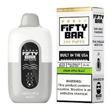 5% FIFTY BAR 20K PUFFS GREEN APPLE BLAST