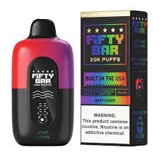 5% FIFTY BAR 20K PUFFS MILKY LOOPS