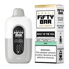 5% FIFTY BAR 20K PUFFS MINT