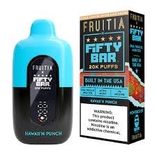 5% FIFTY BAR 20K PUFFS HAWAIIAN PUNCH