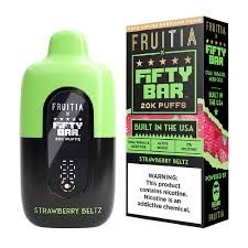 5% FIFTY BAR 20K PUFFS STRAWBERRY BELTZ
