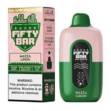 5% FIFTY BAR 20K PUFFS WAZZA LIMON