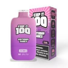 KEEP IT 100 20K 2% DISPOSABLE BIRTHDAY CAKE