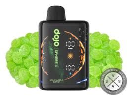 5% DOJO SPHERE X 40K PUFFS SOUR APPLE B-POP