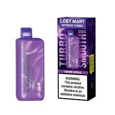 5% LOST MARY MT15000 15K GRAPE APPLE 