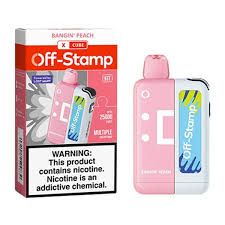 5% OFF STAMP X CUBE POD KIT BANGIN PEACH
