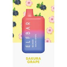 BC5000 (ELFBAR) 5K PUFFS SAKURA GRAPE