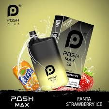 5% POSH MAX 2.0 5200 FANTA STRAWBERRY ICE