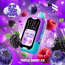 RIFBAR MIXPRO 40K PUFFS TRIPLE BERRY ICE