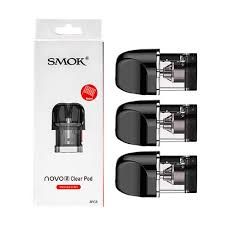 SMOK NOVO 2 0.9 OHM CLEAR MESH 3/PACK PODS