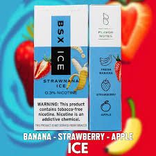 BSX STRAWNANA ICE 60ML 3MG