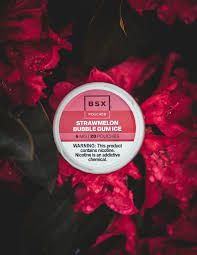 BSX POUCHES STRAWMELON BUBBLE GUM ICE 3MG