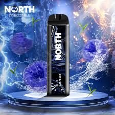 NORTH 5K PUFFS 0% NICOTINE BLUE RASPBERRY