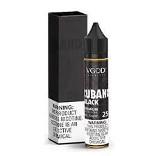 VGOD CUBANO BLACK 30ML 25MG