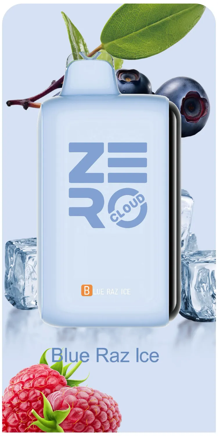 SIKARY CLOUD ZERO 50K BLUE RAZZ ICE