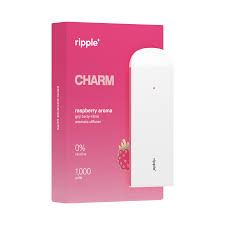 RIPPLE PLUS 0% NICOTINE 1000 PUFFS CHARM