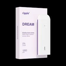 RIPPLE PLUS 0% NICOTINE 1000 PUFFS DREAM