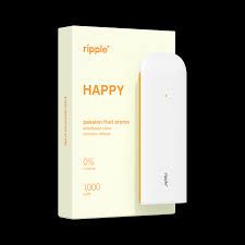 RIPPLE PLUS 0% NICOTINE 1000 PUFFS HAPPY