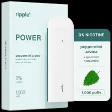 RIPPLE PLUS 0% NICOTINE 1000 PUFFS POWER