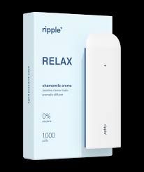 RIPPLE PLUS 0% NICOTINE 1000 PUFFS RELAX