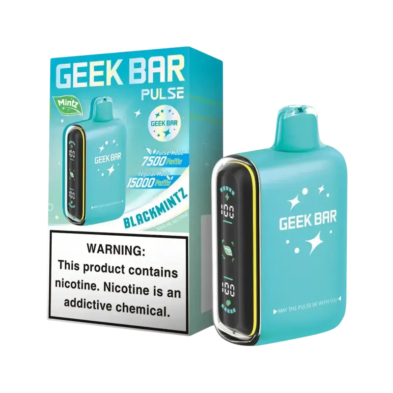 5% GEEK BAR PULSE 15K BLACKMINTZ