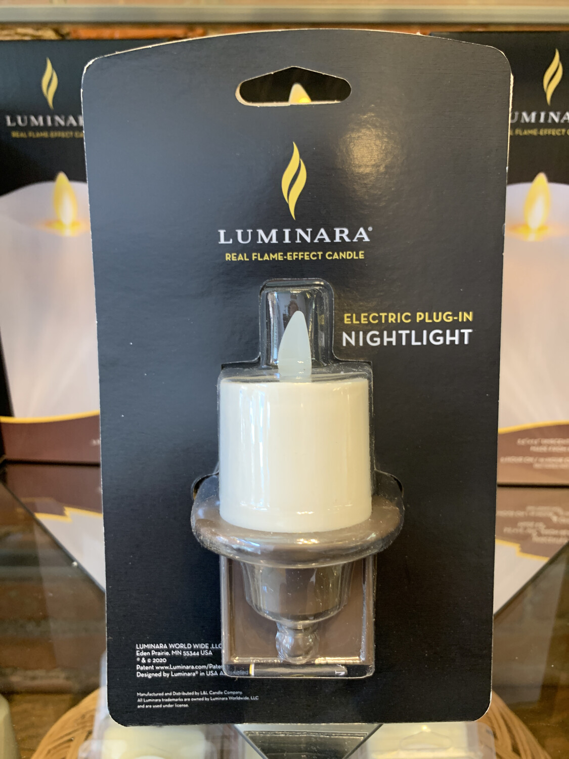Luminara Real-Flame Effect Nightlight Flameless Candle