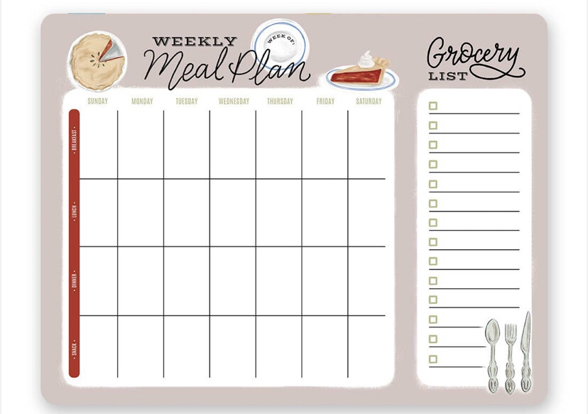 Cherry Pie Meal Planner