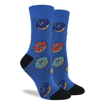 Adult Doughnut Socks: Size 5-9