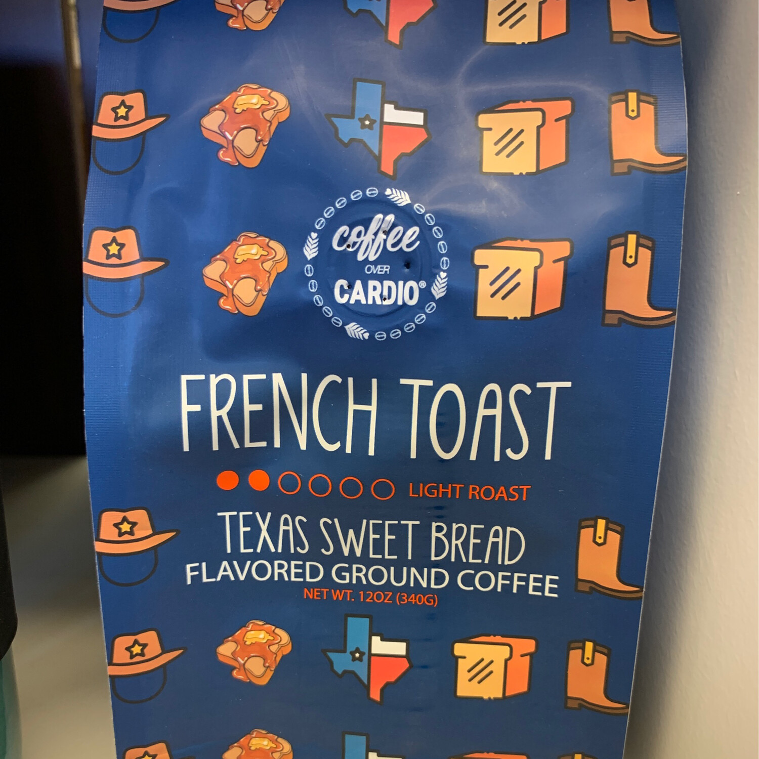 French Toast: Texas Sweet Bread 12oz Ground Coffee