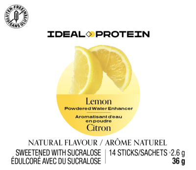 Aromatisant d'eau en poudre au citron (12)