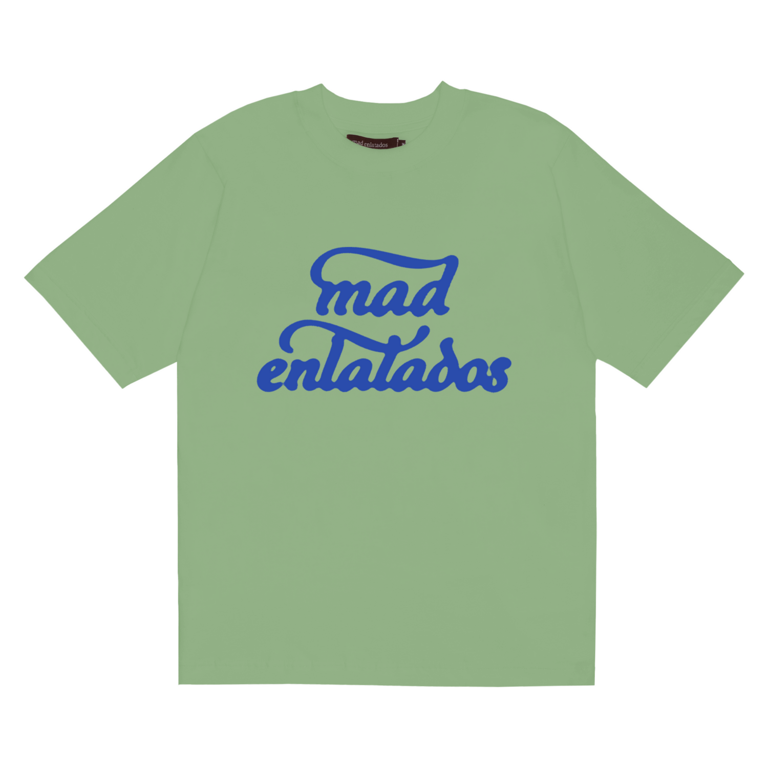 Camiseta Mad Enlatados Escrita Verde