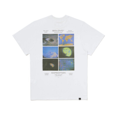 Camiseta Bolovo Space Research Branco