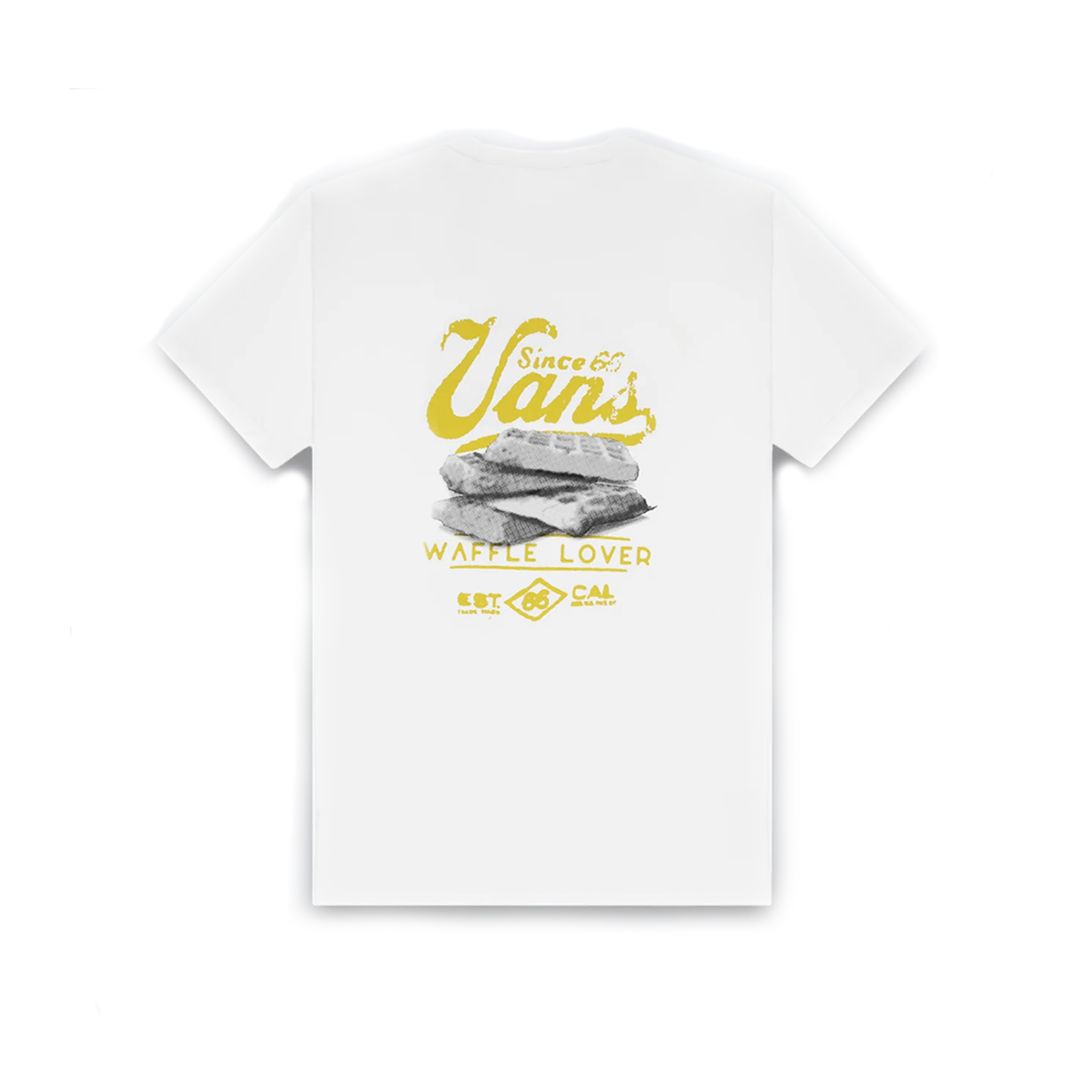 Camiseta Vans Waffles Ss Warm Branco