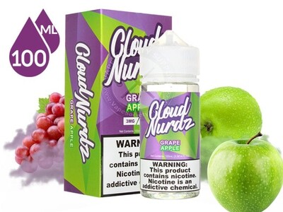 Cloud Nurdz - Grape Apple - 100ML - 6 MG