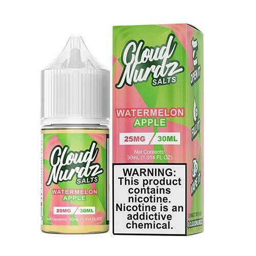 Cloud Nurdz - Watermelon Apple - 30ML - 25 MG