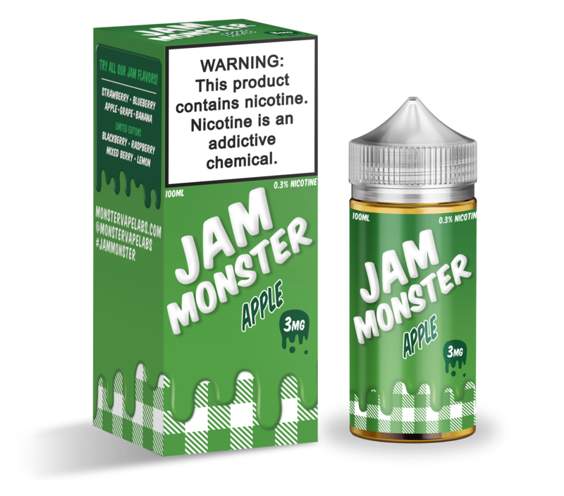 Jam Monster Apple 3mg 100ml